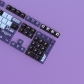 Silver-haired Battle Maiden 104+21 PBT Dye-subbed Keycaps Set Cherry Profile for MX Switches Mechanical Gaming Keyboard